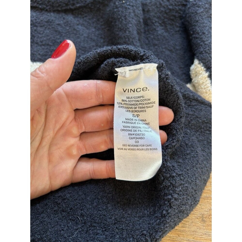 Vince Color Block Plush Crewneck Sweater - image 3